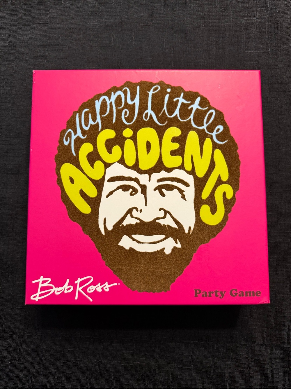 Bob Ross Happy Little Accidents Board Game, Like New
